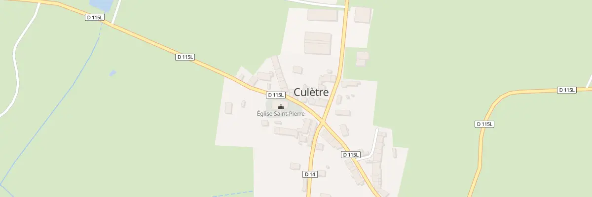 Plan du 5026 Rue du Pont à Culètre