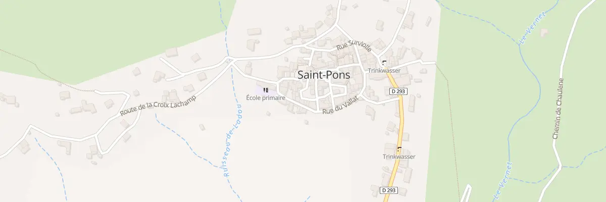Plan du 5058 Saint Pons à Saint-Pons