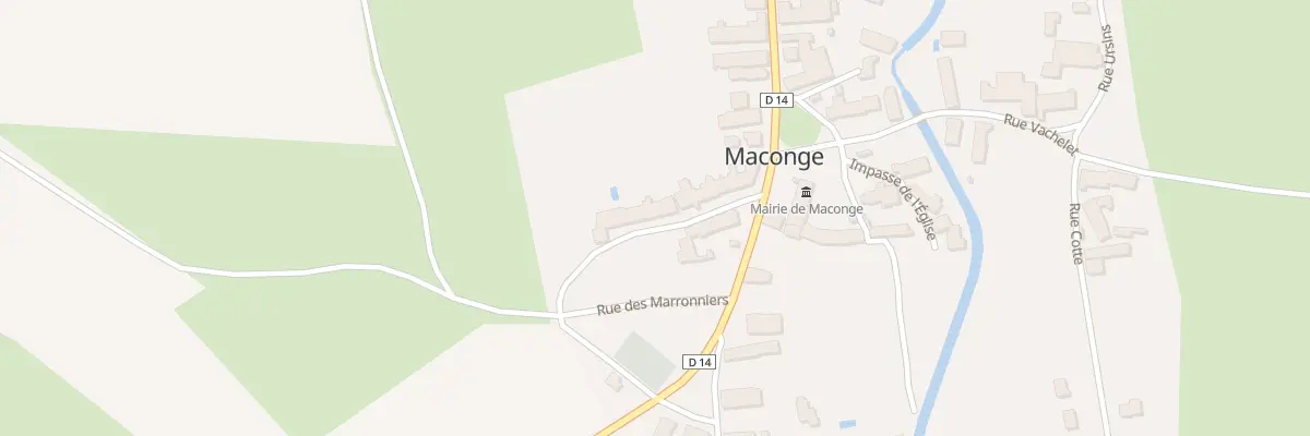 Plan du 8 Imp Thibault à Maconge
