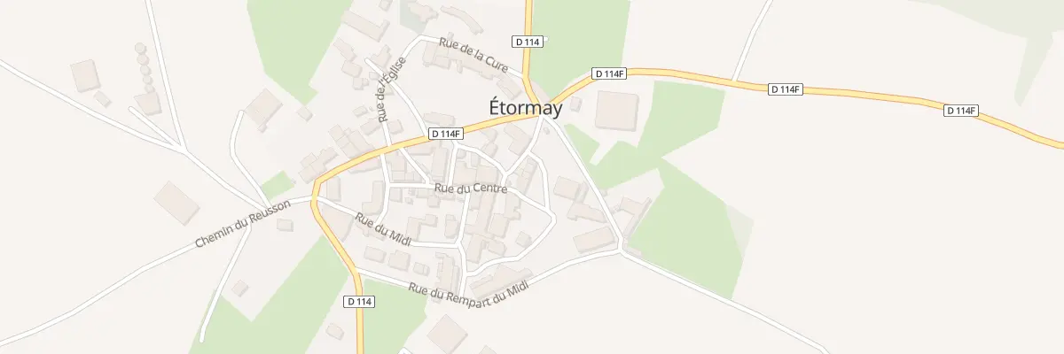 Plan du 6 Rue de la Fontaine à Étormay