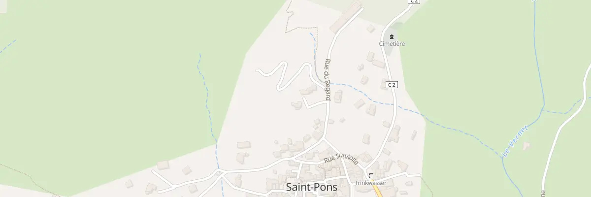Plan du 11 Rue du Regard à Saint-Pons