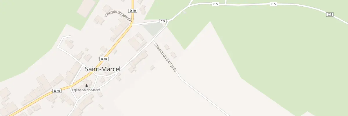 Plan du 5155 Sart Jado à Saint-Marcel
