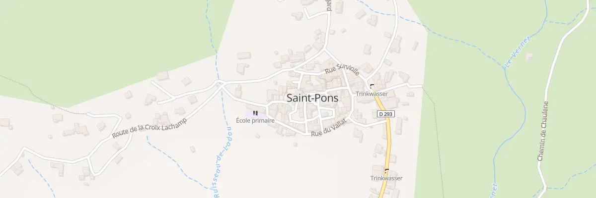 Plan du 4 Pl de l’Eglise à Saint-Pons