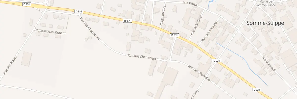 Plan du 11 Rue des Charretiers à Somme-Suippe