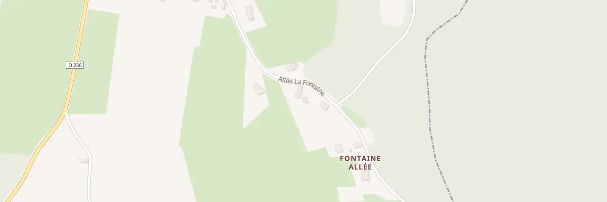 Plan du 5021 Fontaine Allee à Saint-Privé