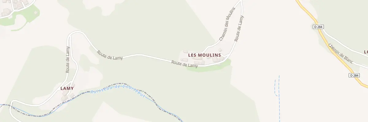 Plan du 5069 Les Moulins à Saint-Jean-Chambre