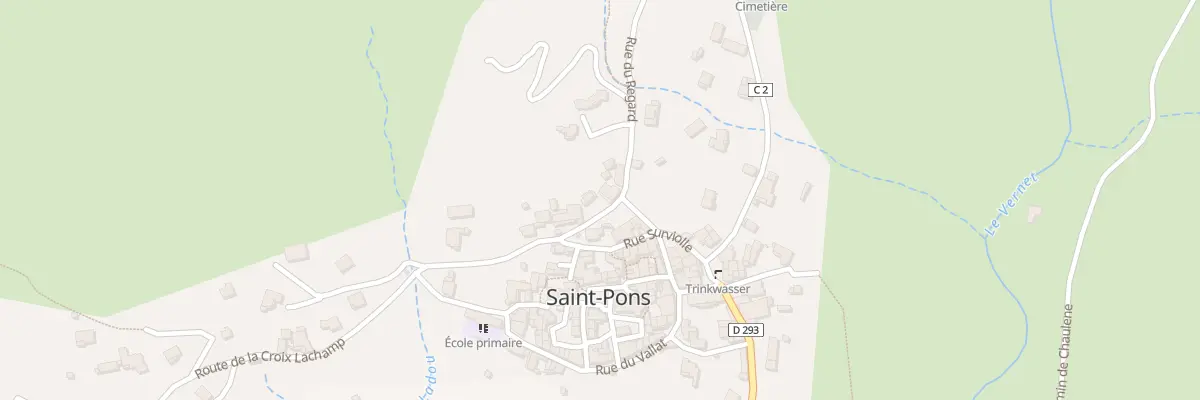 Plan du 5032 Saint Pons à Saint-Pons