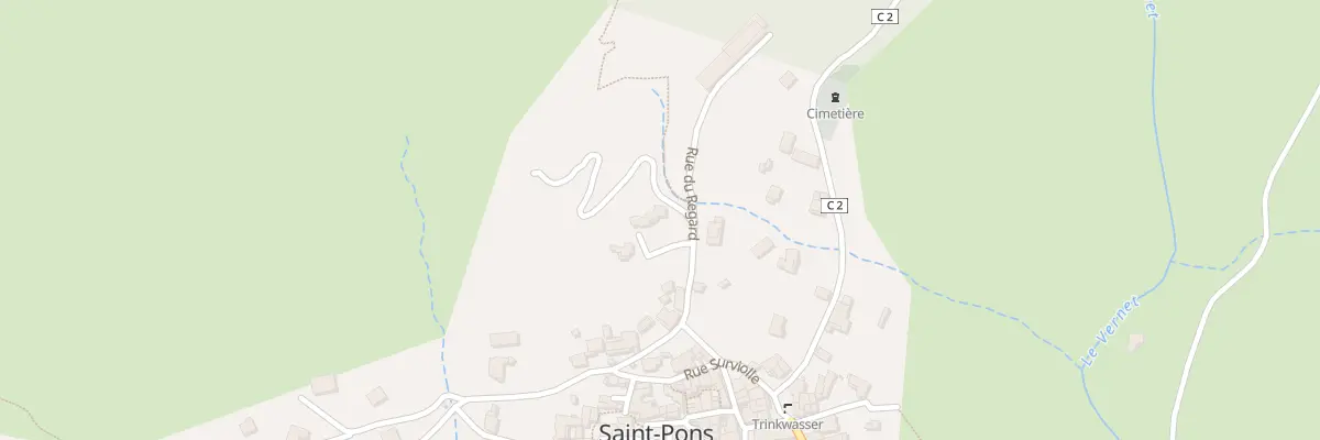 Plan du 5199 Rue Surviolle à Saint-Pons