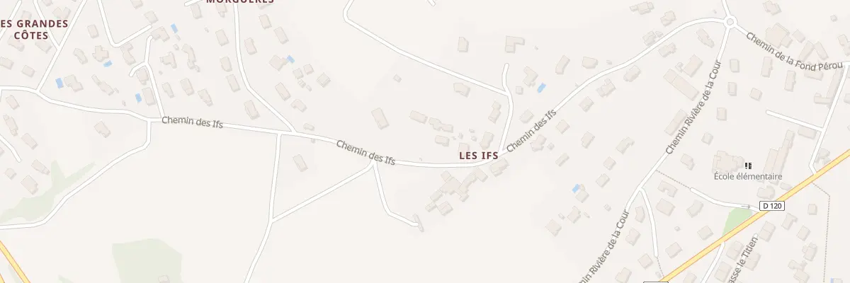Plan du 440 Che des Ifs à Val d’Oingt
