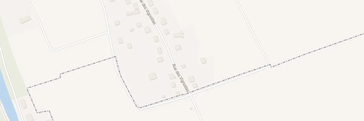 Plan du 38 Rue des Vignottes à Couvrot