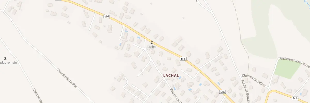 Plan du 432 Rue de Lachal à Genilac