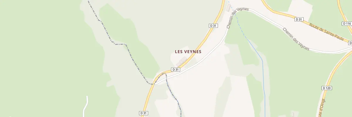 Plan du 656 Rte de Sainte-Paule à Ville-sur-Jarnioux