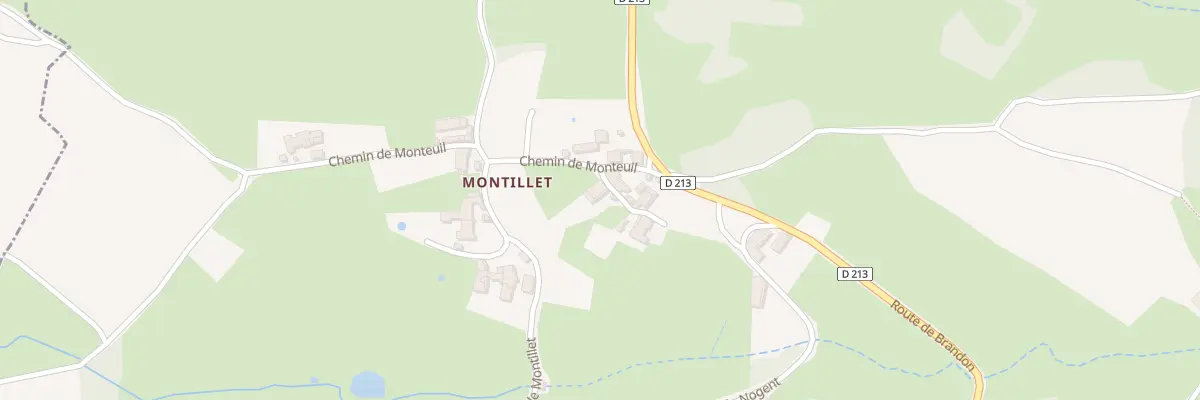Plan du 5377 Montillet à Tramayes