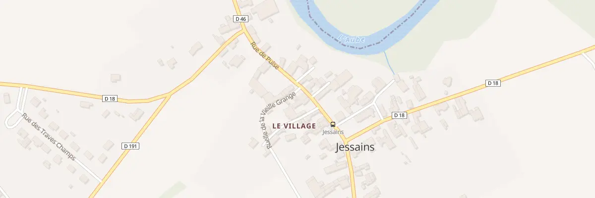 Plan du 9 Rue de Puise à Jessains