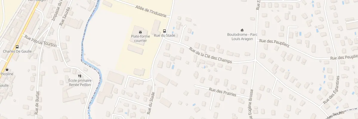 Plan du 14 Rue de la Cle des Champs à Lorette