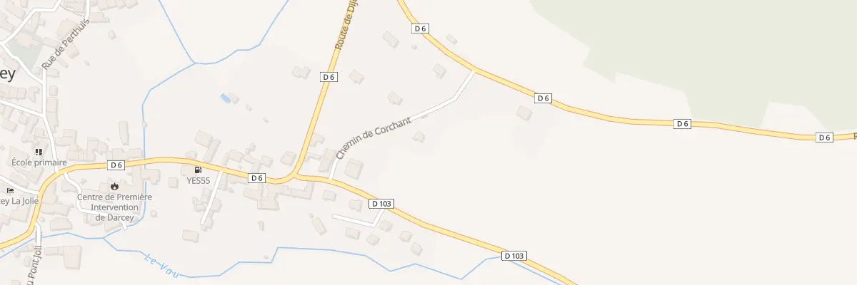 Plan du 2 Che de Corchant à Darcey