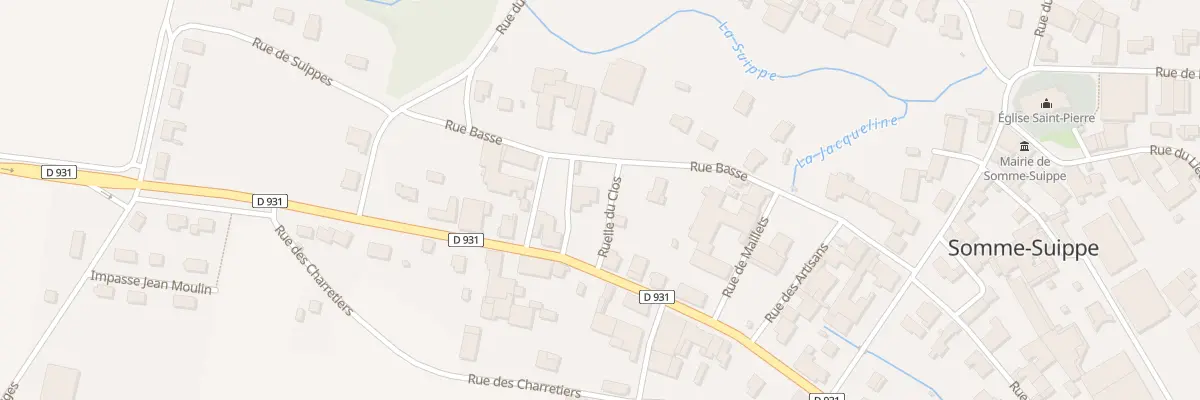 Plan du 2 Rle du Clos à Somme-Suippe