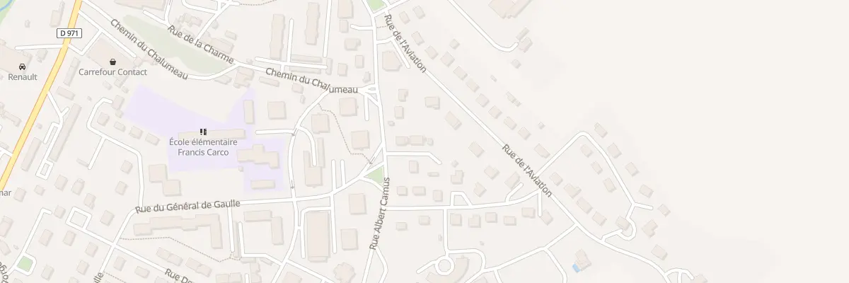 Plan du 7 Rue Albert Camus à Châtillon-sur-Seine