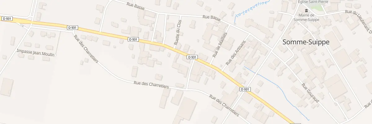 Plan du 24 Bd Joffre à Somme-Suippe