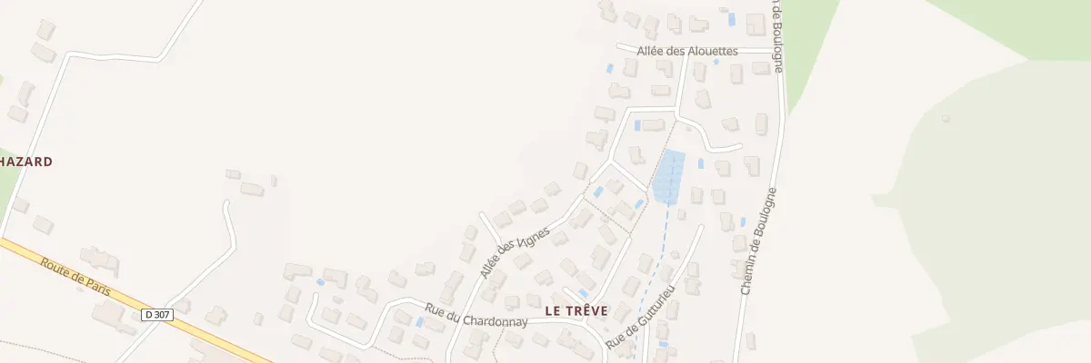 Plan du 147 All des Vignes à Bully