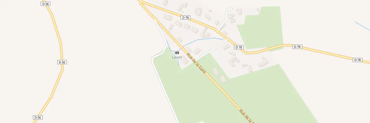Plan du 4 Rue de la Gare à Gigny-Bussy