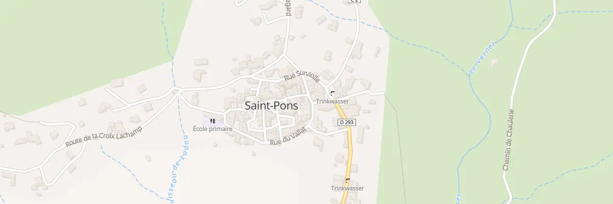 Plan du 5038 Saint Pons à Saint-Pons