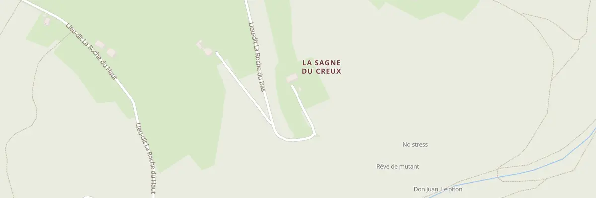 Plan du 67 La Sagne du Creux à Doizieux