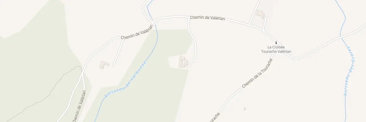 Plan du 907 Che de Valérian à Saint-Paulet-de-Caisson