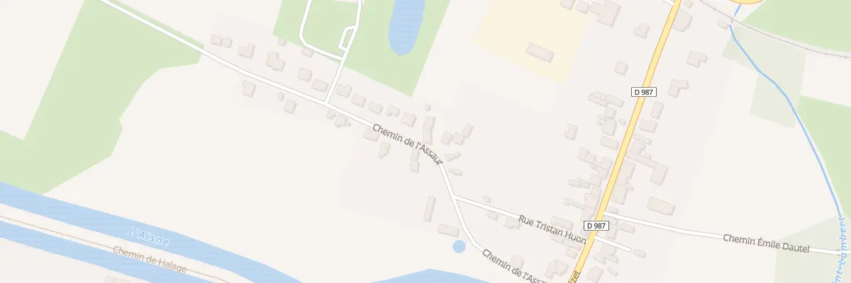 Plan du 24 Che de l’Assaut à Attigny