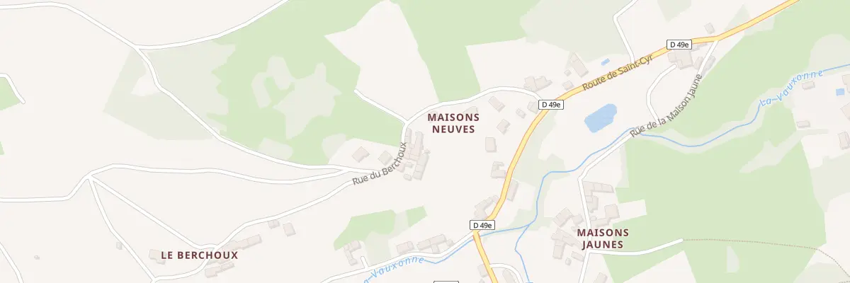 Plan du 165 Rue du Berchoux à Vaux-en-Beaujolais