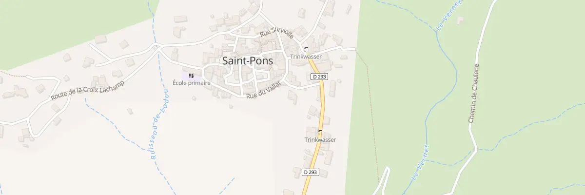 Plan du 5069 Saint Pons à Saint-Pons