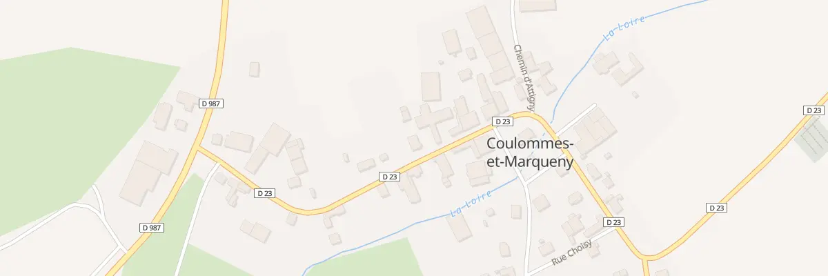 Plan du 7 Rue de la Garenne à Coulommes-et-Marqueny
