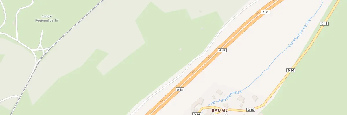 Plan du 5205 Le Larret des Vignes à Créancey