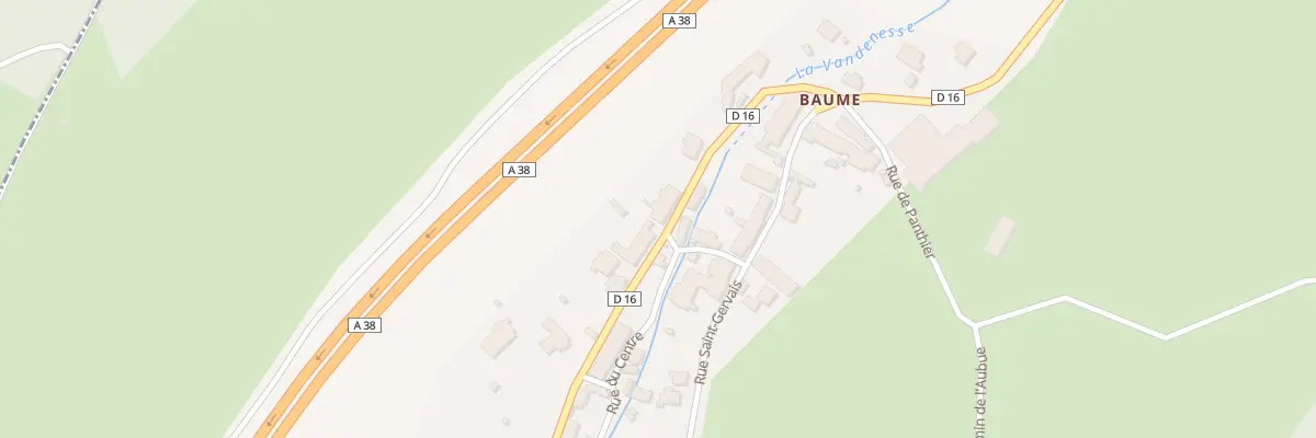 Plan du 35 Rue Saint Leger à Thorey-sur-Ouche