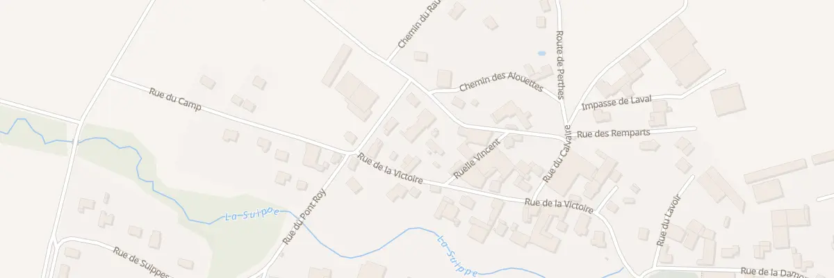 Plan du 18 Rue de la Victoire à Somme-Suippe