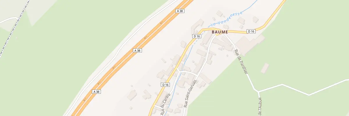 Plan du 37 Rue Saint Léger à Créancey