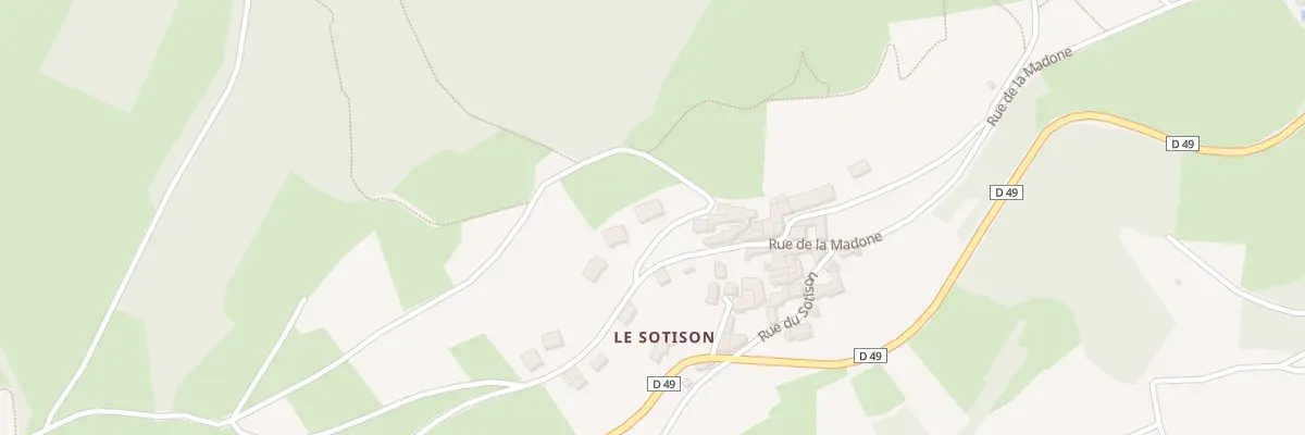 Plan du 996 Rue de la Madone à Vaux-en-Beaujolais