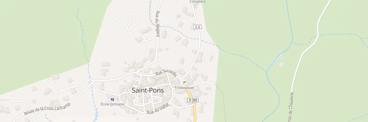 Plan du 5200 Rue du Plot à Saint-Pons