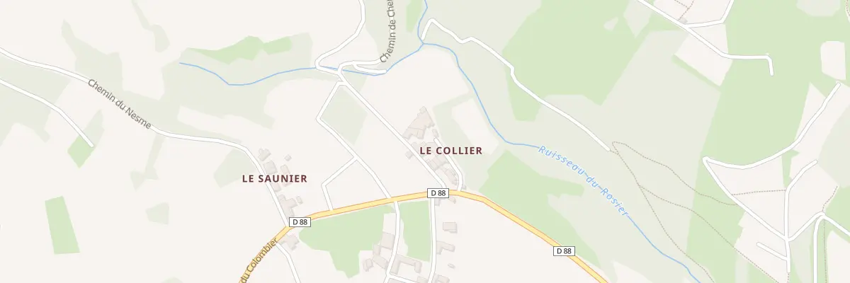 Plan du 61 Imp du Collier au Perréon