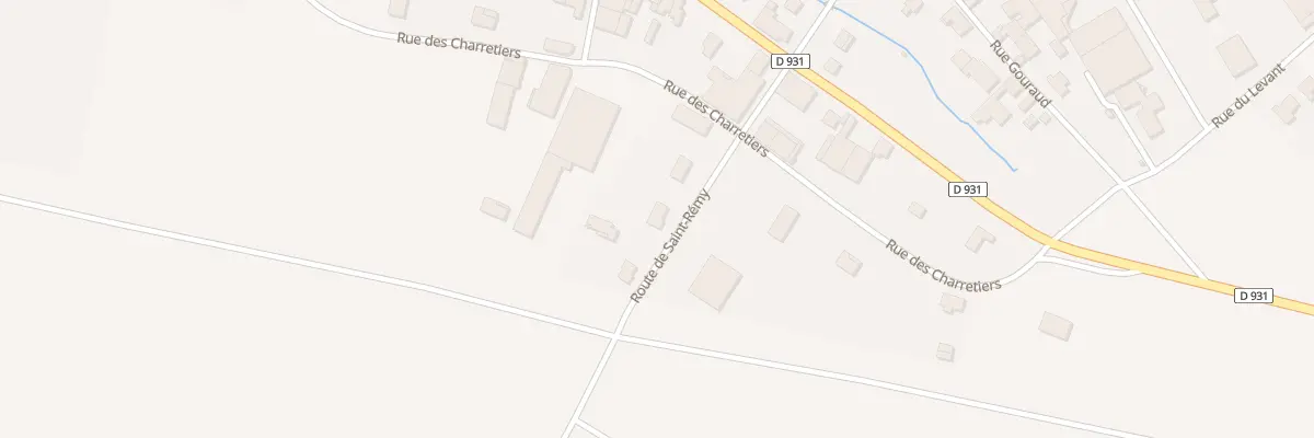 Plan du 4 Rte de St Remy à Somme-Suippe