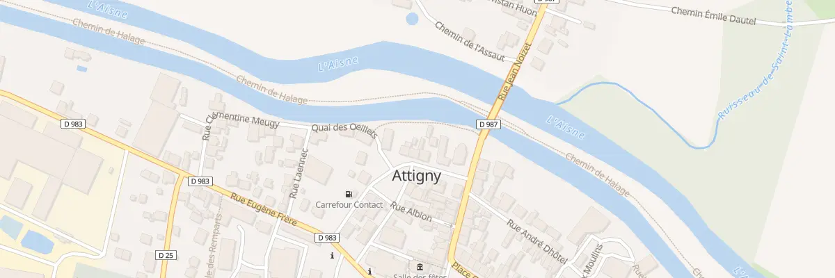Plan du 10 Rue Witikind à Attigny