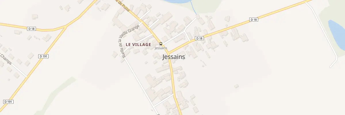 Plan du 2 Rue Saint Nicolas à Jessains