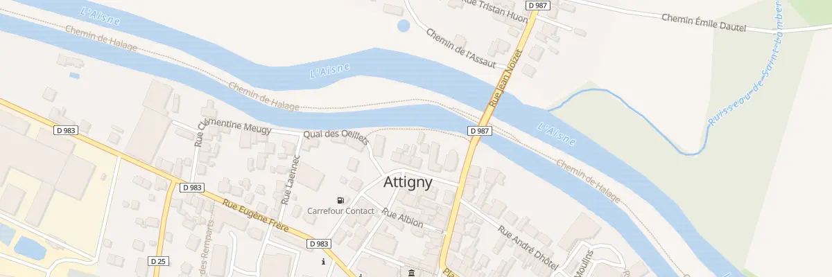 Plan du 8 Rue Witikind à Attigny