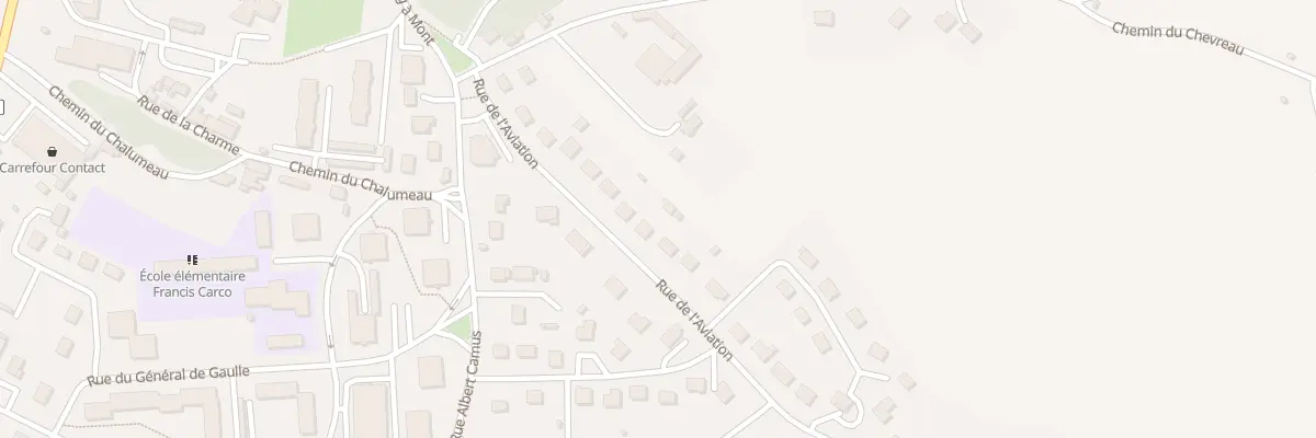 Plan du 15 Rue de l’Aviation à Châtillon-sur-Seine
