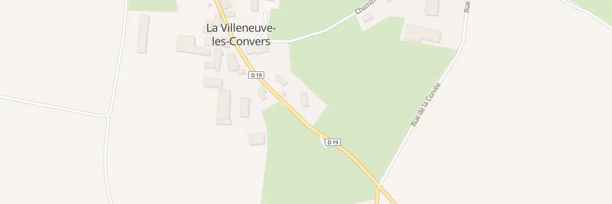 Plan du 5002 La Montagnotte à La Villeneuve-les-Convers
