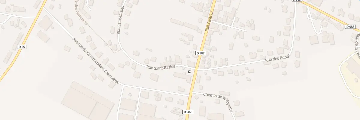 Plan du 4 Rue St Basles à Attigny