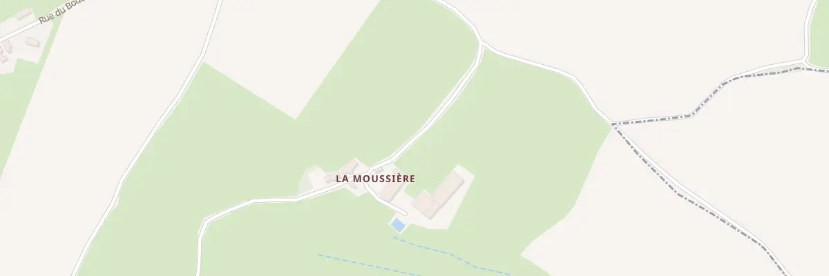 Plan du 1 La Moussiere à Perreuil