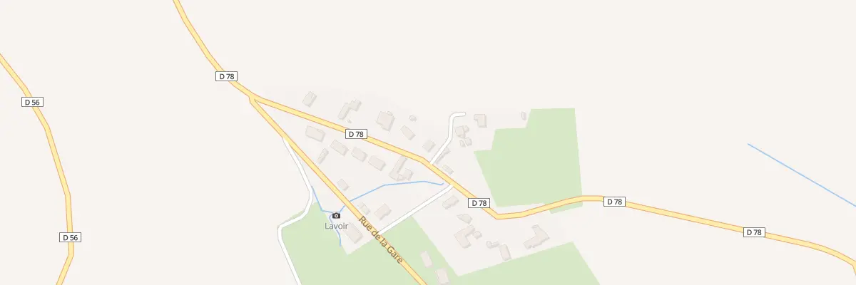 Plan du 13 Rue du Paquis à Gigny-Bussy