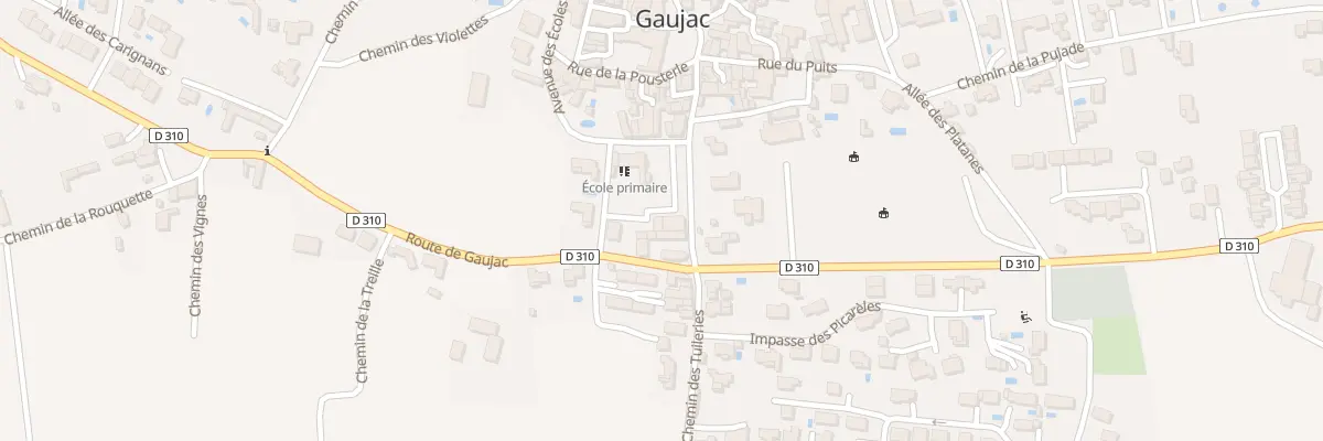 Plan du 5100 L’Enclos à Gaujac