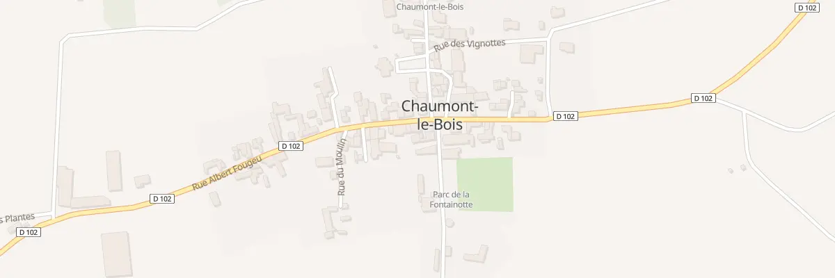 Plan du 5B Rue Albert Fougeu à Chaumont-le-Bois